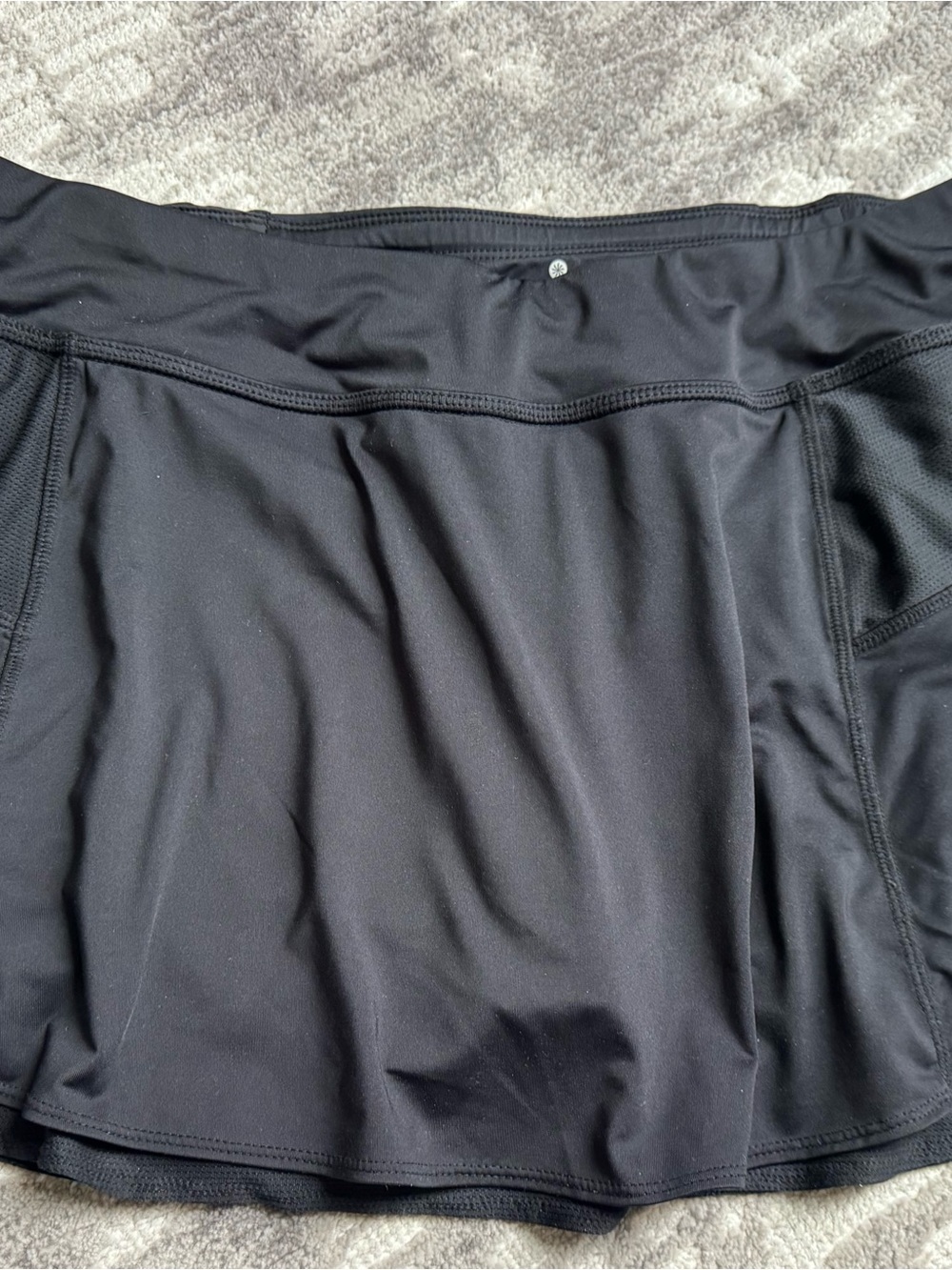 Athleta Black Athletic Skort
